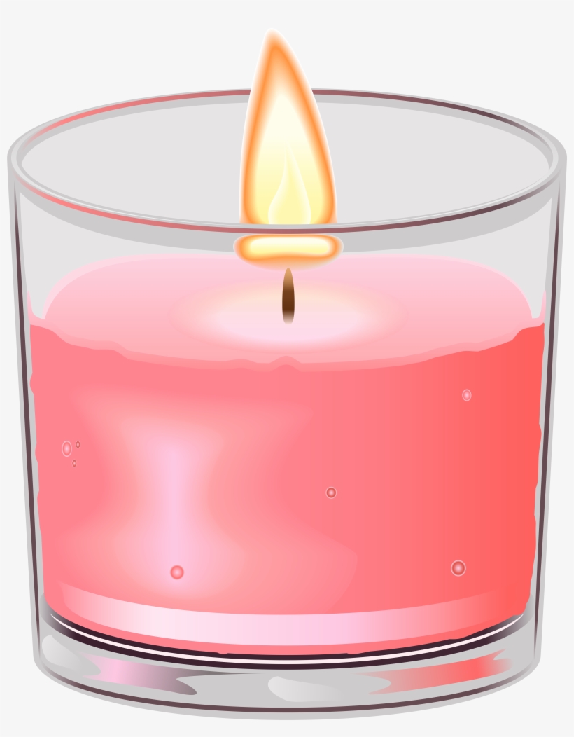 Candle In Cup Png Clip Art, transparent png