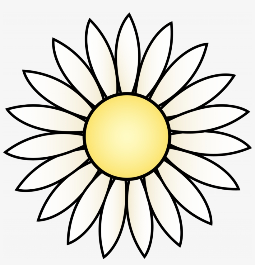 Black And White Flower Clipart Flower Clip Art - Clip Art Black And White, transparent png