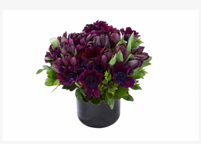 0014 Purple Round - Bouquet, transparent png