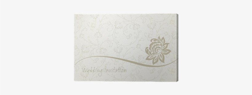 Water Lily , Wedding Card Design, India Canvas Print - Paper, transparent png