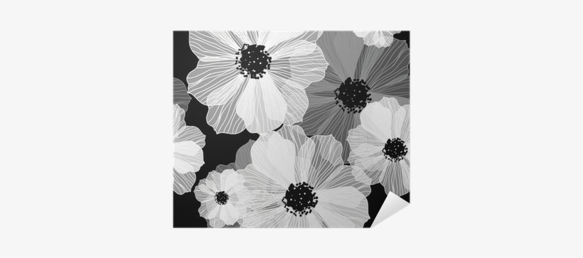 120 X 40 Cm Tableau Déco Panoramique Grosses Fleurs, transparent png