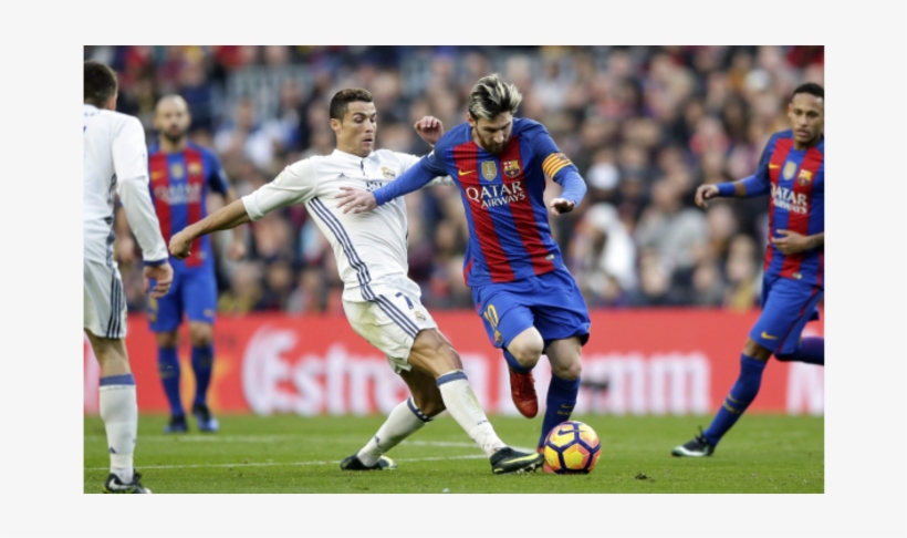 12 Mind Blowing Records Set By Lionel Messi Or Cristiano - Messi Contra Cristiano Ronaldo, transparent png