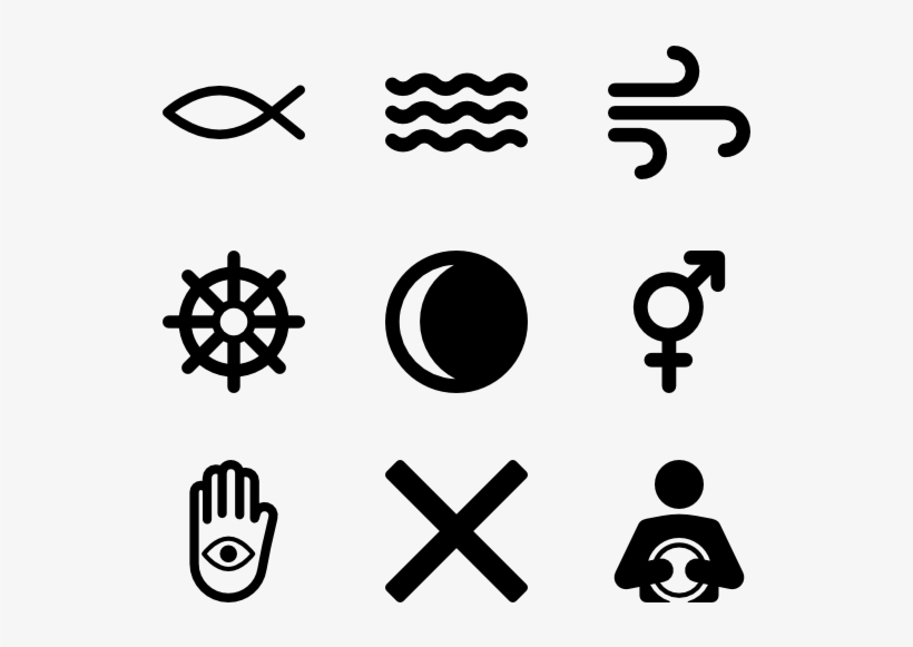 Astrology - Iconos Horoscopos Png, transparent png