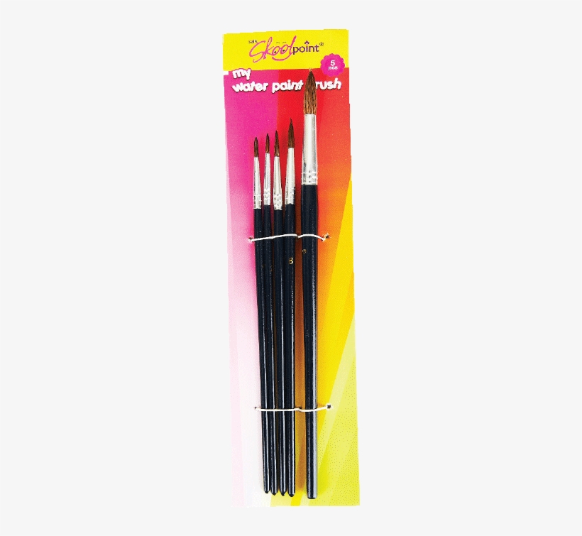Water Colour Paint Brush Set - Paint Brush, transparent png