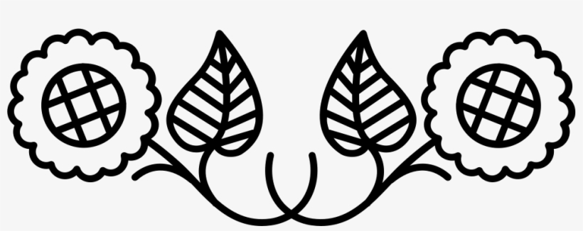 Flowers Couple Symmetric Floral Design Comments - Flower, transparent png