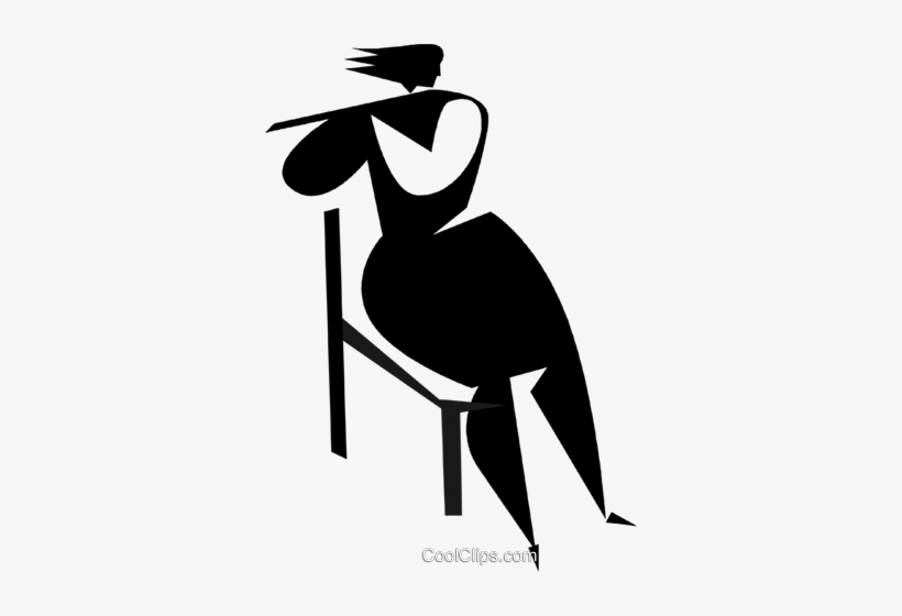 Woman Playing The Flute Royalty Free Vector Clip Art - Illustration, transparent png