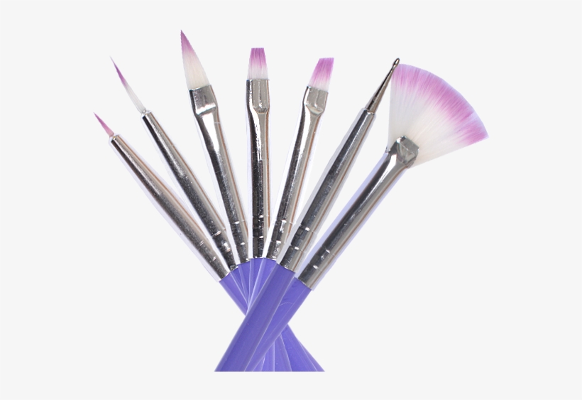 Royal Nails Gel Brush - Makeup Brushes, transparent png