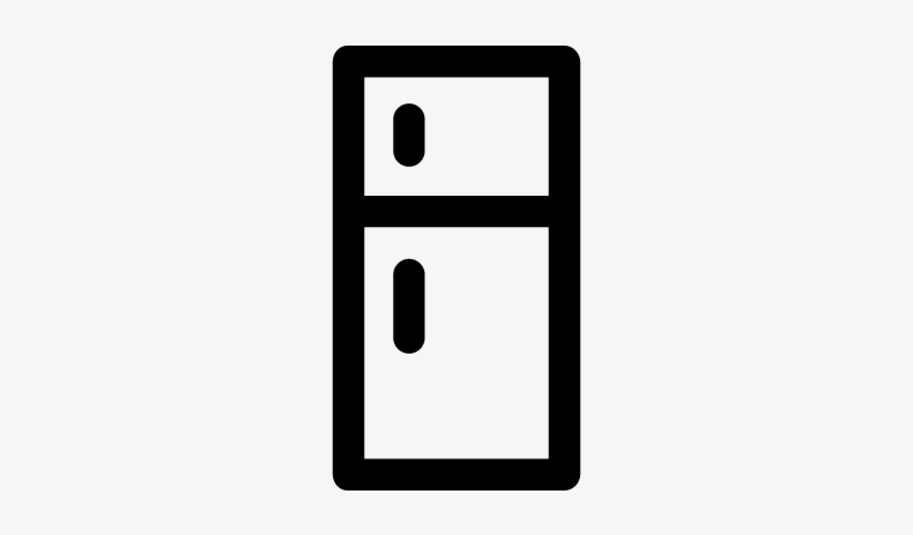 Fridge Vector - Kühlschrank Symbol, transparent png