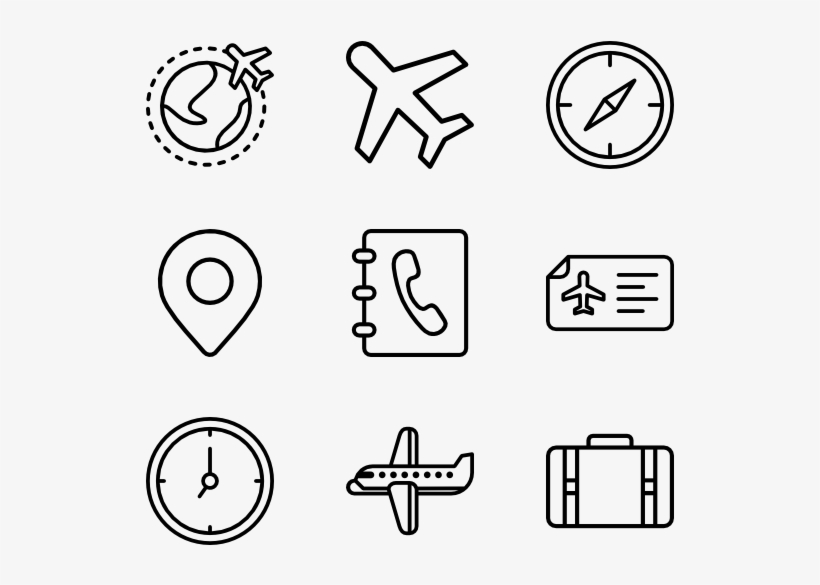 Airport 16 Icons - Western Icon, transparent png