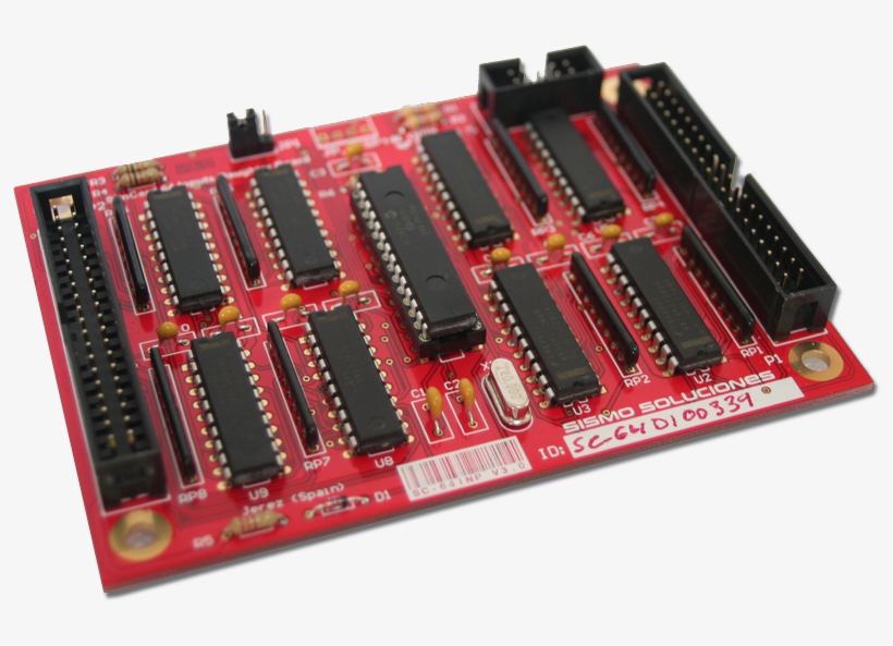 Simcard 64 Digital Inputs V3 - Electronic Component, transparent png
