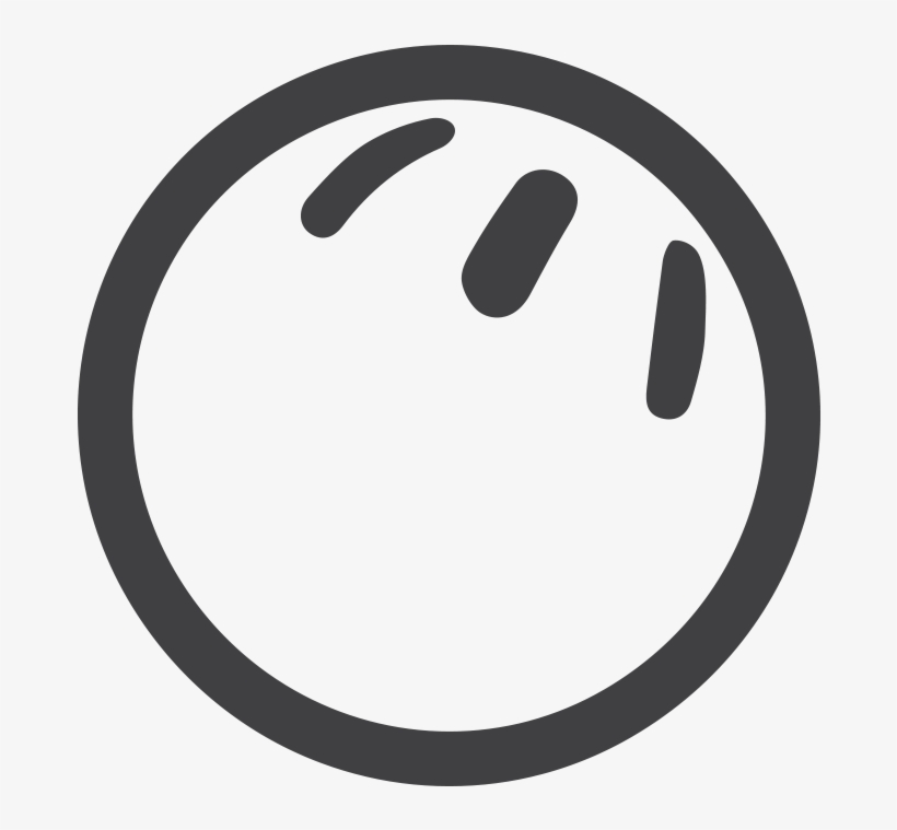 Games Are Played On Sunday Nights In The Ymca Gym - Black And White Wiffle Ball Clipart, transparent png