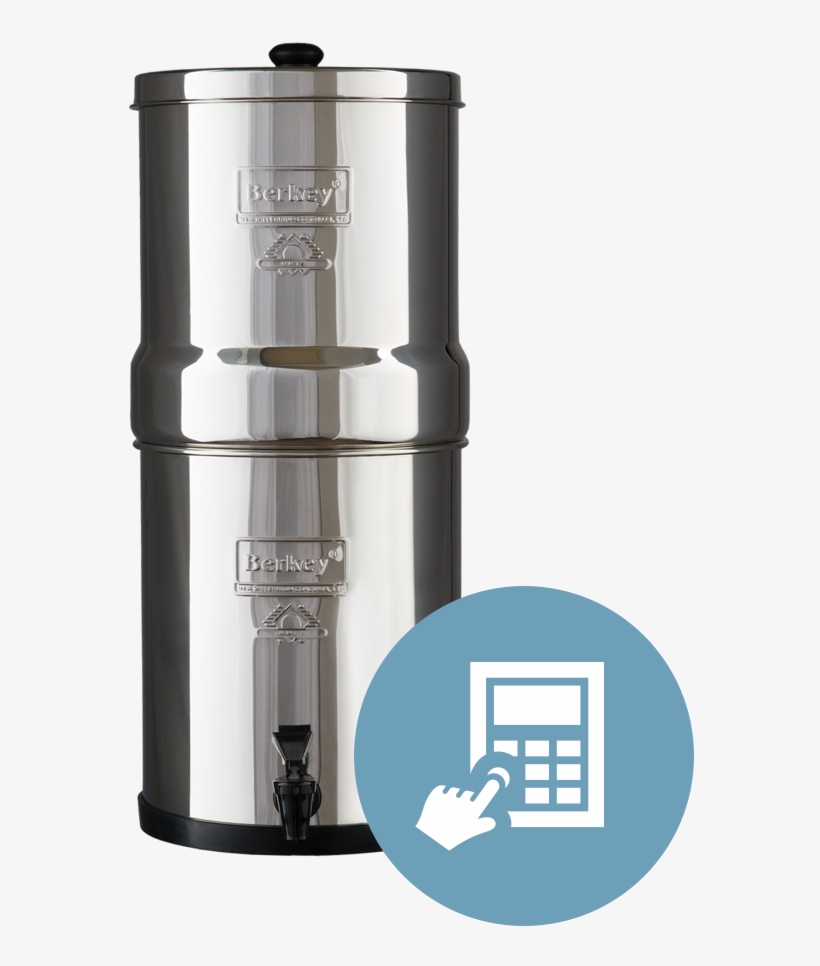 Berkey Water Filter Berkey Big Berkey Water Filter System W/ 2 Black