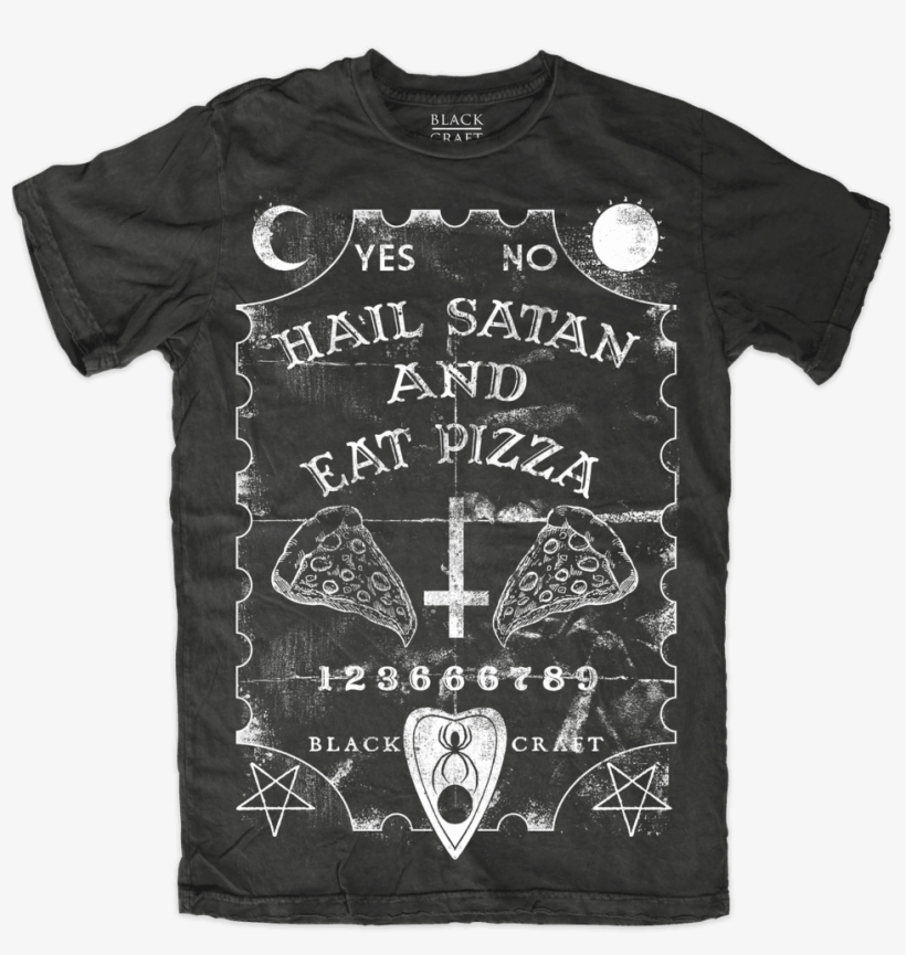 Hail Satan And Eat Pizza - Baron Corbin Lone Wolf T Shirt, transparent png