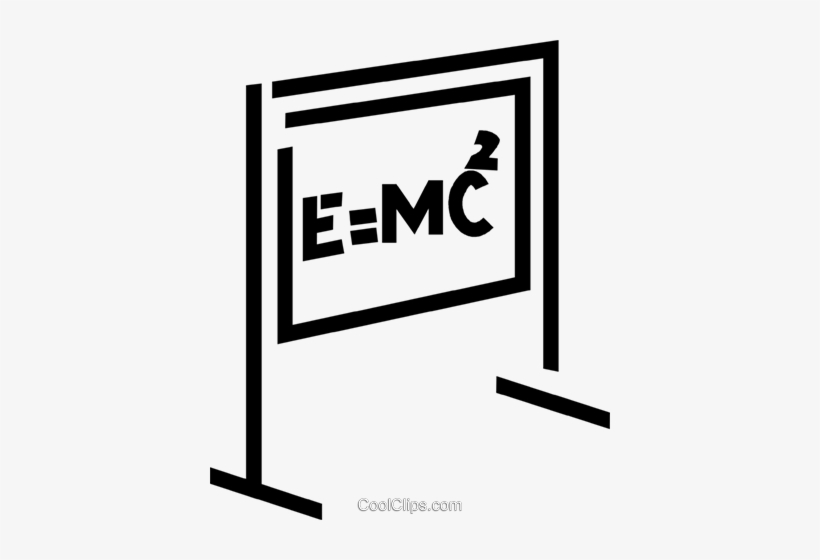 E=mc2 Royalty Free Vector Clip Art Illustration - Physics, transparent png