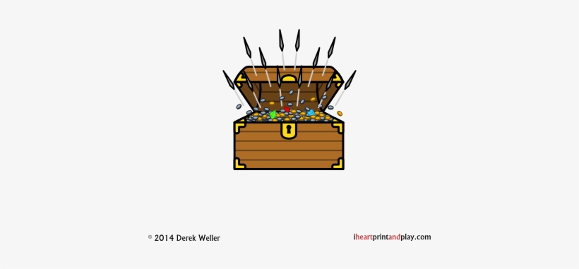 Trap Chest Needle Hail T - Dungeons & Dragons, transparent png