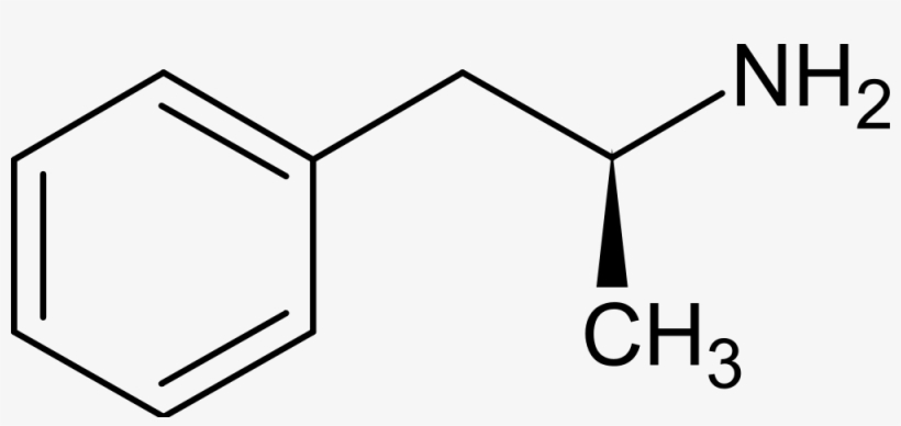 Dextroamphetamine - Amphetamine Molecule, transparent png