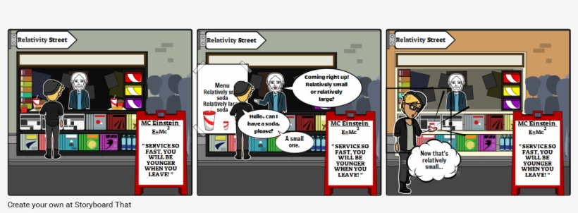 Einstein - Cartoon, transparent png