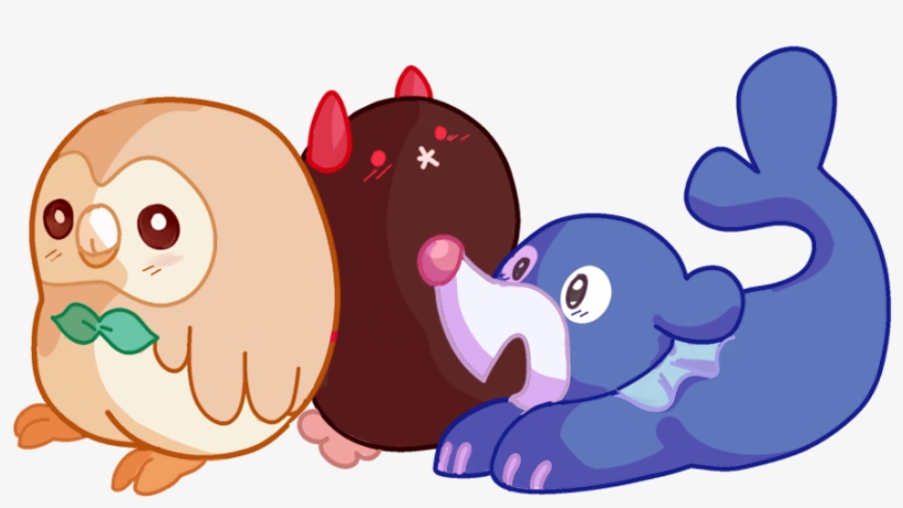 “this Daily Was Inspired By @dailyrowlet And @daily - Popplio, transparent png