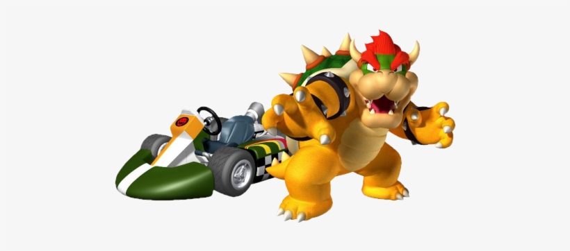Mario Kart Wii Bowser - Mario Kart Bowser Kart, transparent png