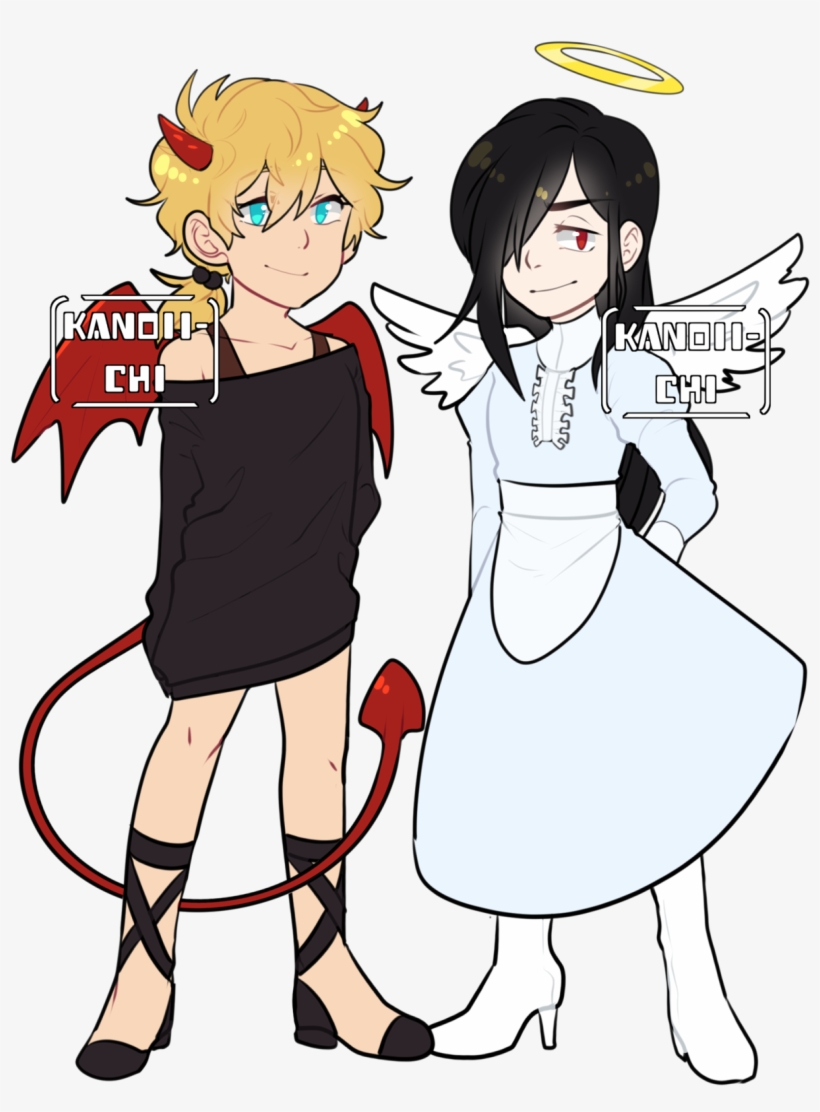 Commission For Leeleebuggies Katie And Eva In Their - Halloween Costume, transparent png
