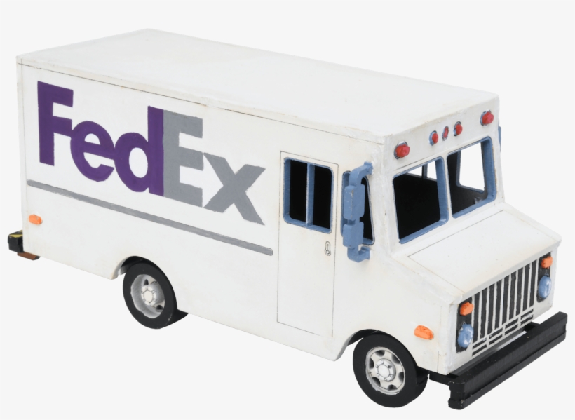 Although This Example Is Painted As A Fed Ex Delivery, transparent png