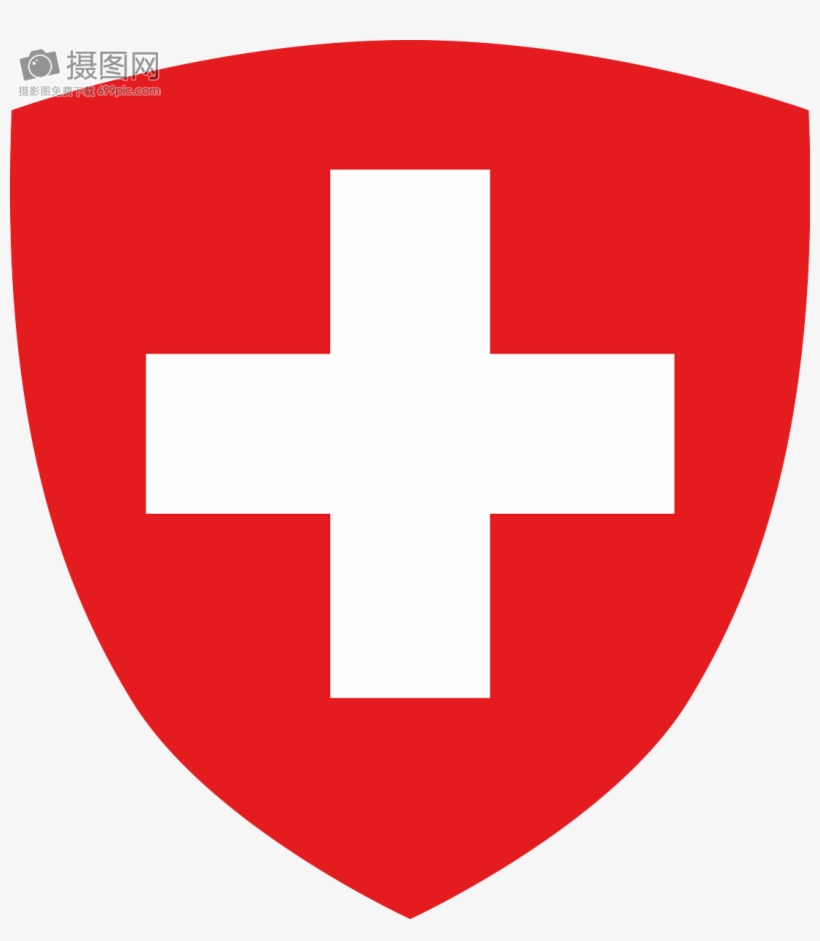Cross Sign - Switzerland Coat Of Arms, transparent png