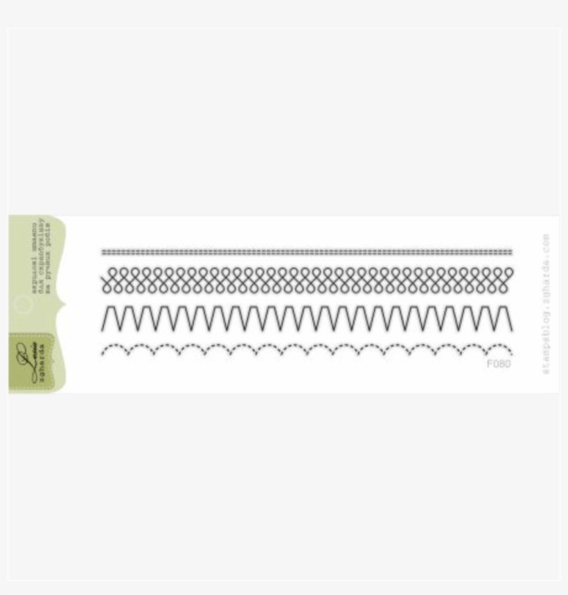 {f080} Stamp Set "sewing Stitches" - Electronics, transparent png