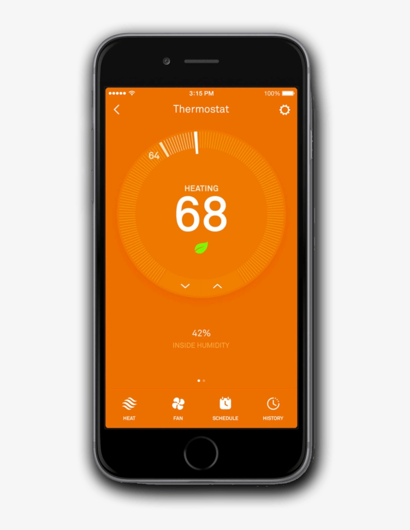 Nest Thermostat - Nest Learning Thermostat, transparent png