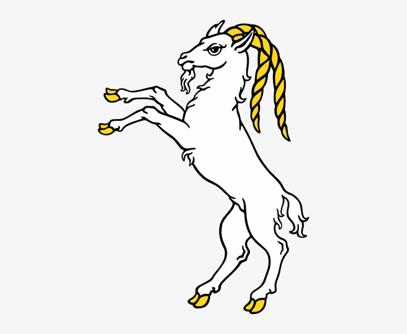 Four Horn Ram Clipart - Animated Goat, transparent png