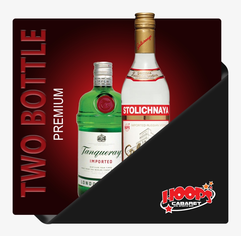Hoops New York Premium Bottle Service Package - Tanqueray Export Strength Gin 1ltr, transparent png