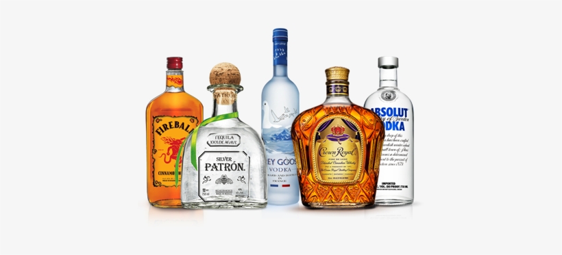 Bottle Service - Patron Silver Blanco Tequila, transparent png