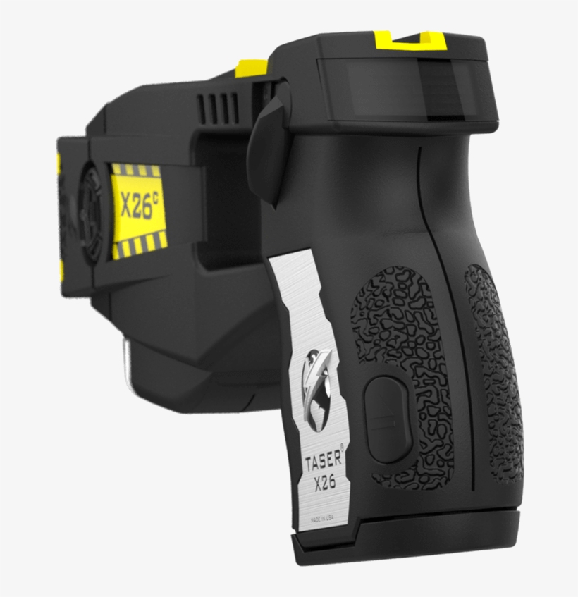 X26c Black Back - Electroshock Weapon, transparent png