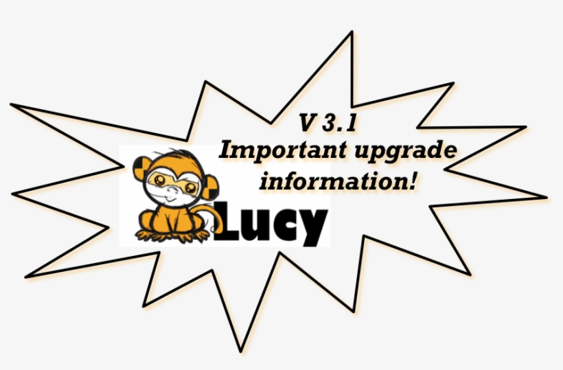V31 Important Release Information Lucy - Cartoon, transparent png