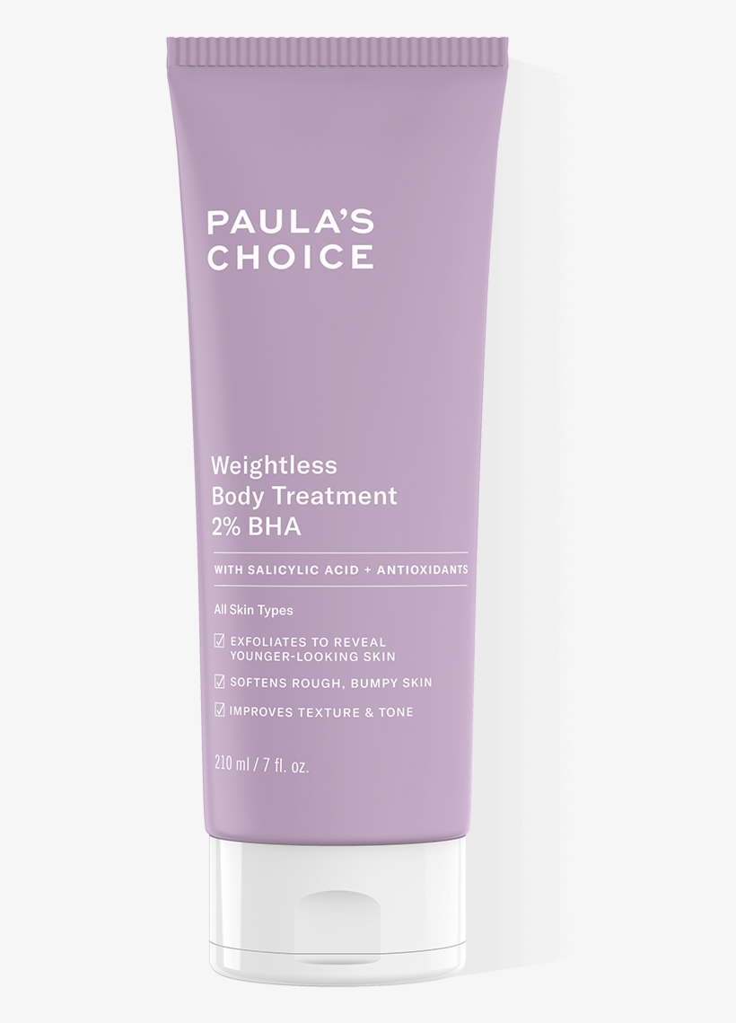Weightless Body Treatment 2procent Bha Full Size - Lotion, transparent png