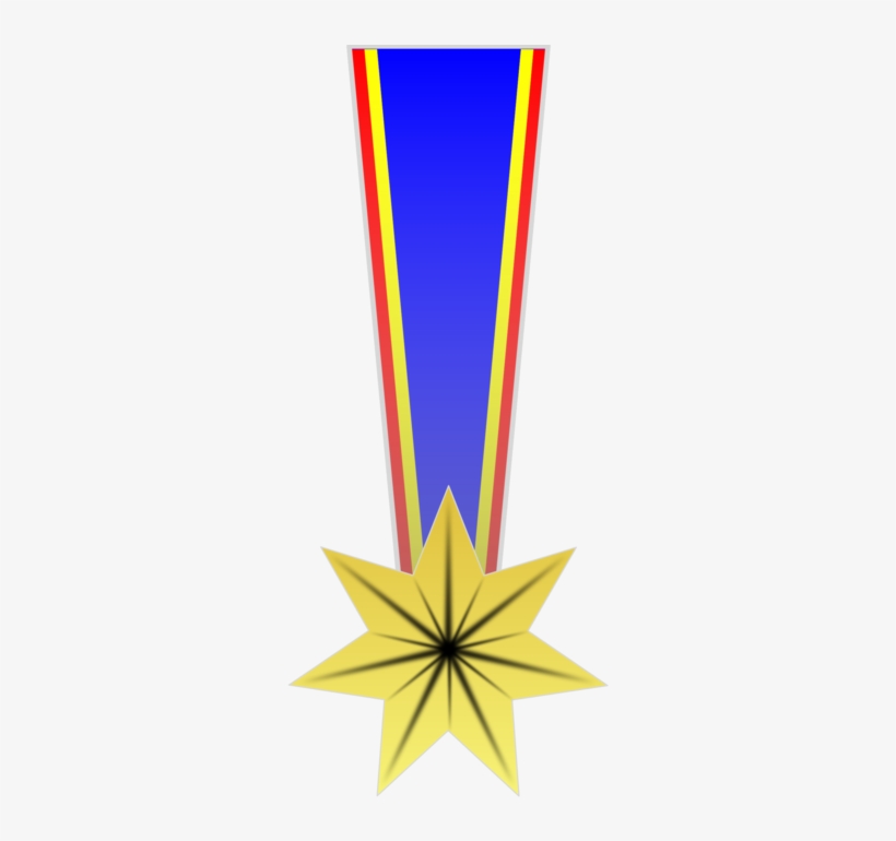 Gold Medal Award Medal Of Honor Ribbon - Askeri Madalya Png, transparent png
