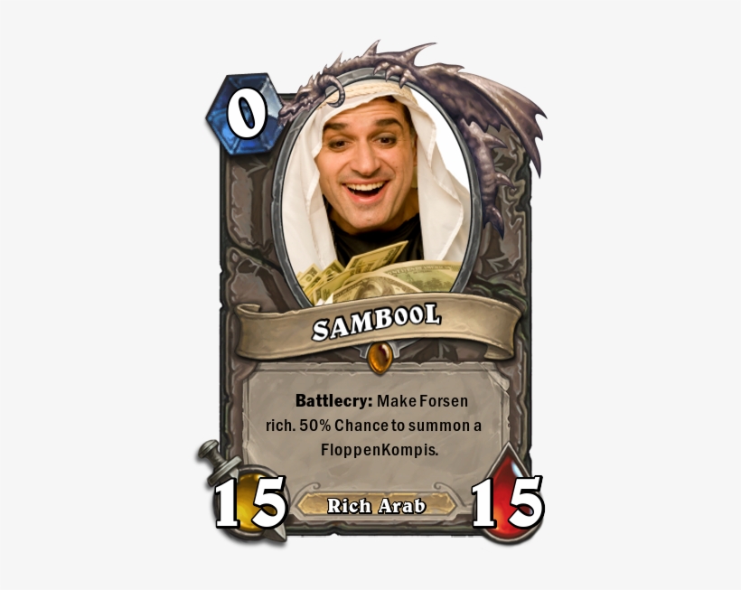 Hearthstone Forsen Memes Ideas - 5 Mana 7 7, transparent png
