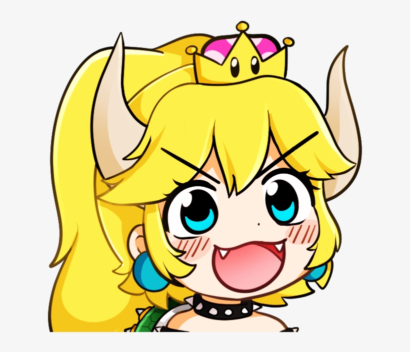 Copy Link - Justfream Bowsette, transparent png