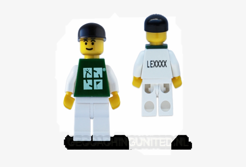 Trackable Lego™ Figure - Lego Man With Black Hat, transparent png