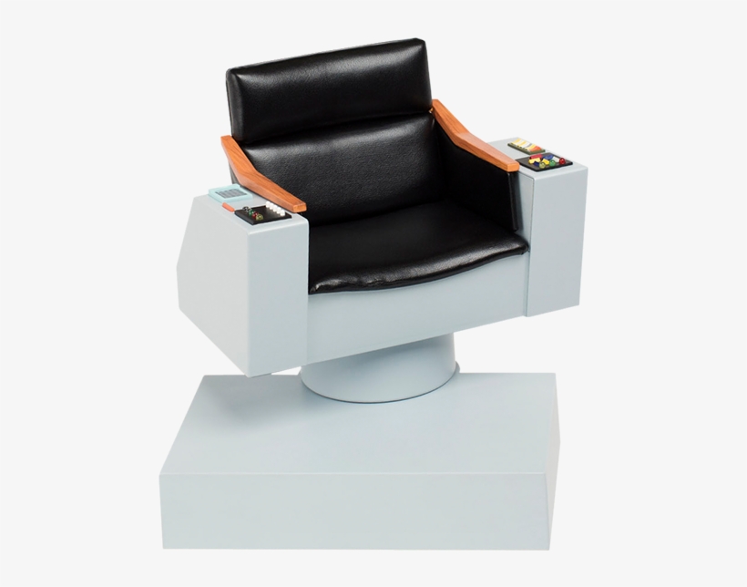 Star Trek Sixth Scale Figure Related Product Captains - Star Trek 1 6 Scale Captain's Chair, transparent png