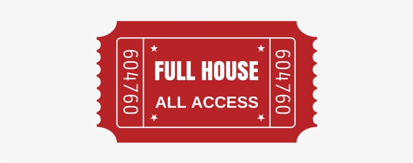 Full House Learnfest Caribbean Pass - Drink Ticket Blue, transparent png