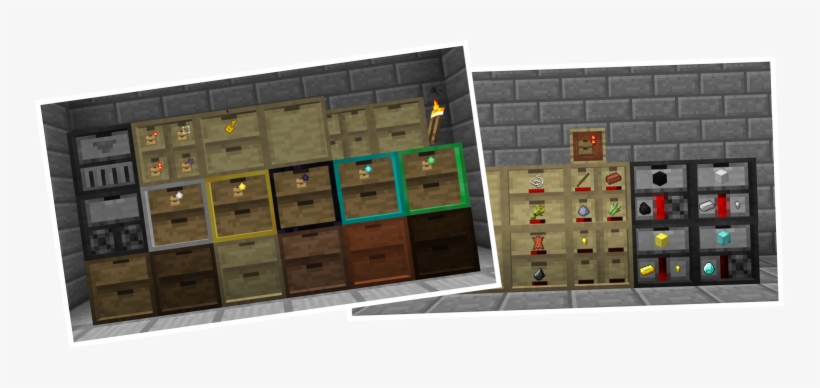Storage Drawers Mod 2 - Status Upgrade Storage Drawers, transparent png