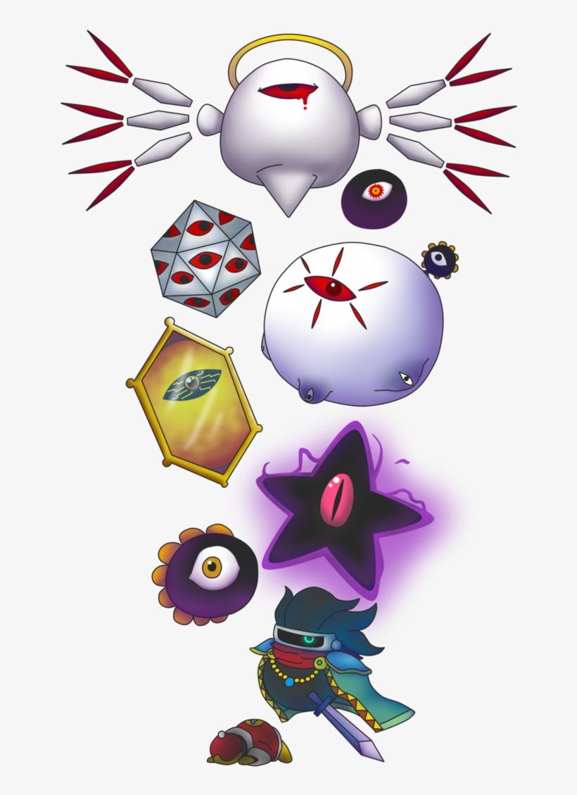 Dark Matter Species By Srpelo On Deviantart - Kirby All Dark Matter, transparent png