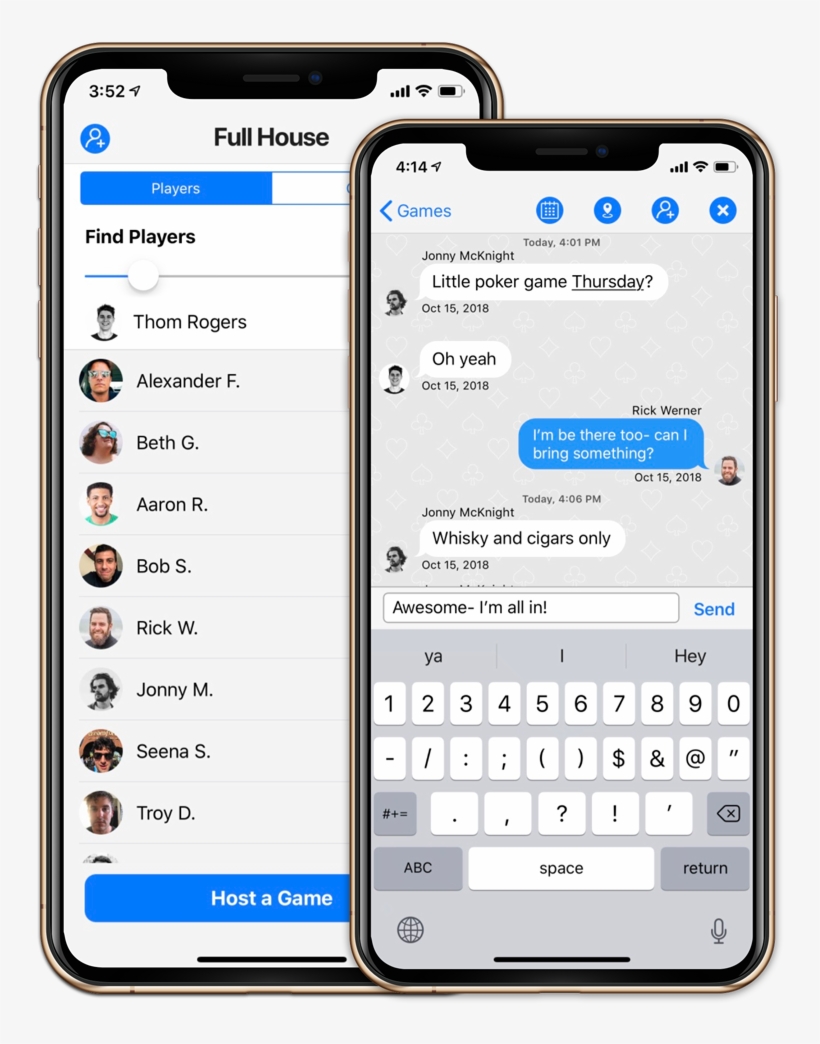 The Ios App That Allows You To Connect With Players, - Smartphone, transparent png