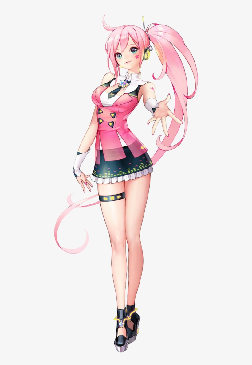 Final Design Uni - Vocaloid Uni, transparent png
