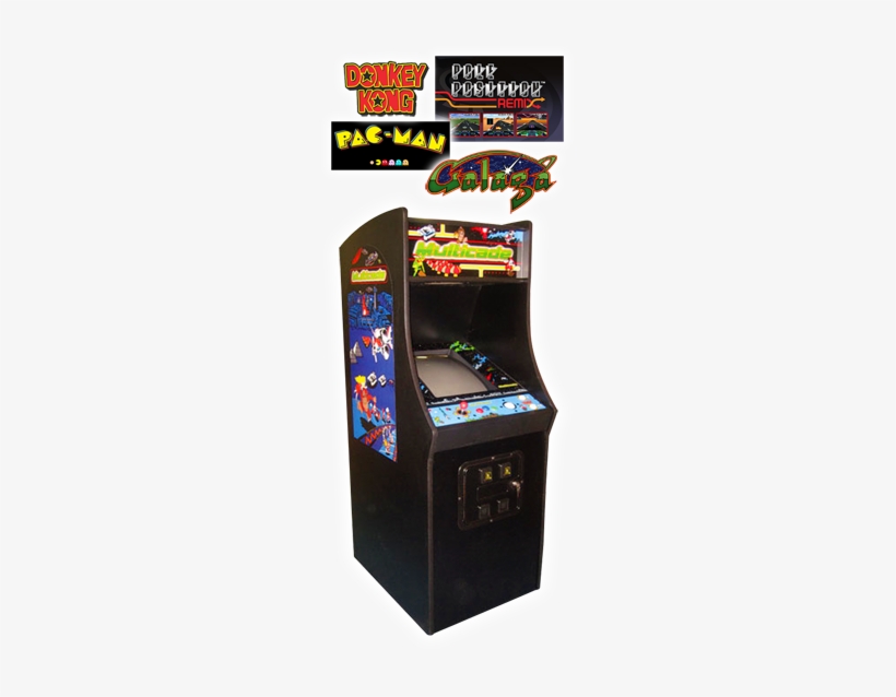 Multi-arcade - Bally Ms Pacman Galaga Multicade Arcade Video Game, transparent png