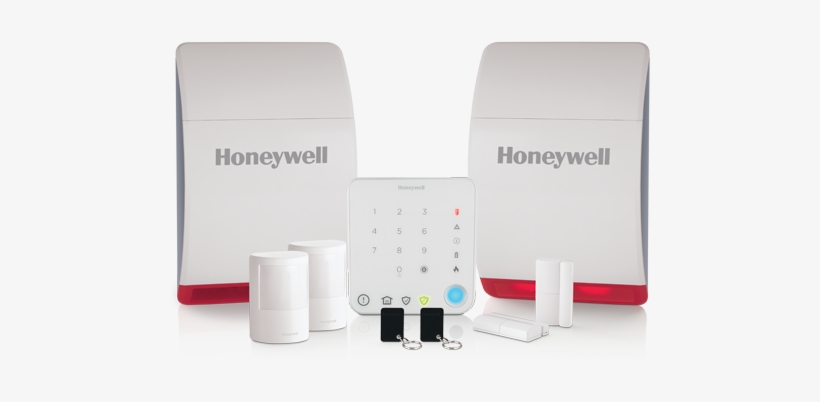 Wireless Home And Garden Alarm With Intelligent - Honeywell Wireless Alarm, transparent png