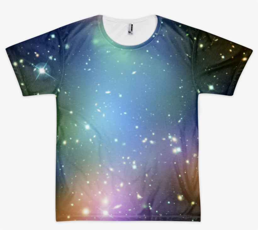 Dark Matter Short Sleeve T-shirt - Milky Way, transparent png