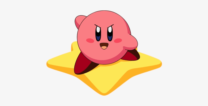 Artwork Estrella Remolque 1 - Kirby On Warp Star, transparent png