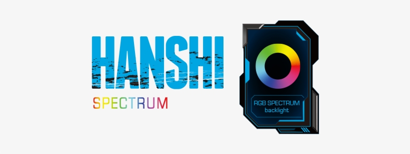 Hanshi Spectrum Teclado - Graphic Design, transparent png
