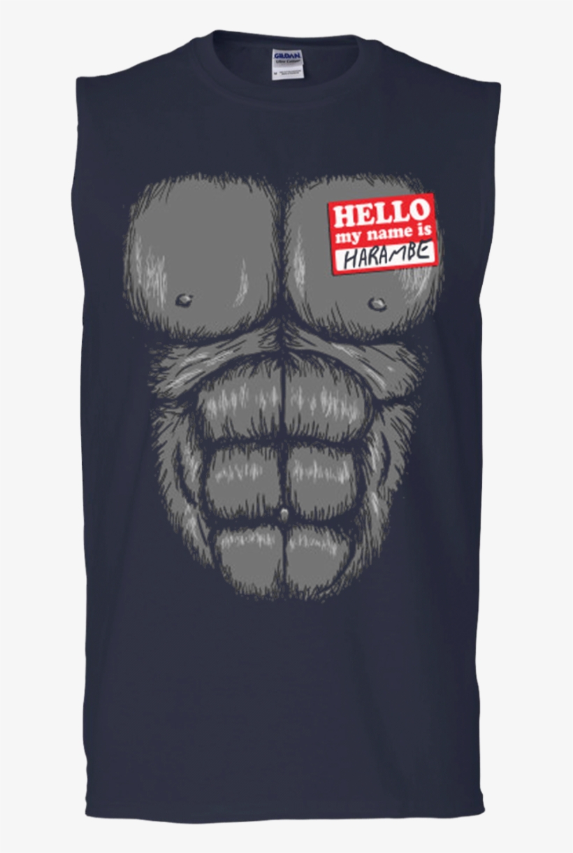 Harambe Halloween - Gorilla Halloween Tshirt, transparent png